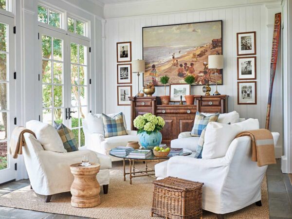 Dutch Colonial Lakehouse on Lake Wylie, SC | Lynn Blackwell Fort Mill ...